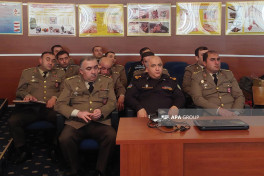 Gəncədə fövqəladə hallarda davranış qaydaları ilə bağlı seminar keçirilib - FOTO 