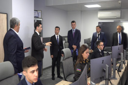 Özbəkistan nümayəndə heyəti Fövqəladə Hallar Nazirliyində olub