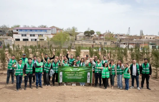 ADY-nin 145 illiyinə həsr olunmuş ağacəkmə aksiyası keçirilib