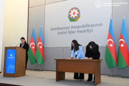Daimi diplomatik xidmətə qəbul olunmuş əməkdaşların ilk andiçmə mərasimi keçirilib