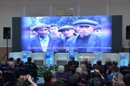 Soyqırımı və Qərbi Azərbaycan həqiqətləri mövzusunda panel iclas keçirilib - FOTO 