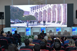 Soyqırımı və Qərbi Azərbaycan həqiqətləri mövzusunda panel iclas keçirilib - FOTO 