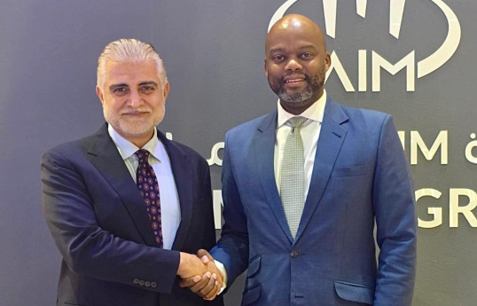 Tahir Gözel Afrika Kontinental Azad Ticarət Zonasının Baş Katibi ilə Görüşüb - FOTO 