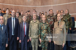 FHN-in Gəncə Regional Mərkəzində “Heydər Əliyev və milli dövlətçilik təfəkkürü” mövzusunda tədbir keçirilib