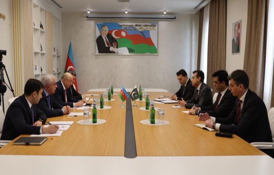 Kəmaləddin Heydərov Pakistan səfiri ilə görüşüb