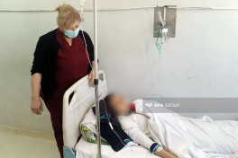 Tovuzda 5 şagird məktəbdə tüstüdən zəhərlənib - FOTO  - YENİLƏNİB-2 