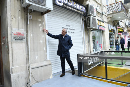 Bakıda tarixi abidəyə müdaxilənin qarşısı alınıb - FOTO 
