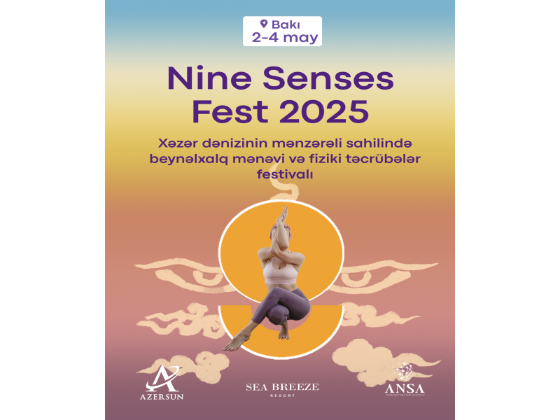 “Azərsun Holdinq”in baş sponsorluğu ilə “Nine Senses Fest 2025” keçiriləcək