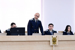 Bağanıs Ayrımda erməni hərbçilərin yandıraraq qətlə yetirdikləri 39 günlük körpə ilə bağlı videomateriallar məhkəmədə nümayiş etdirilib
