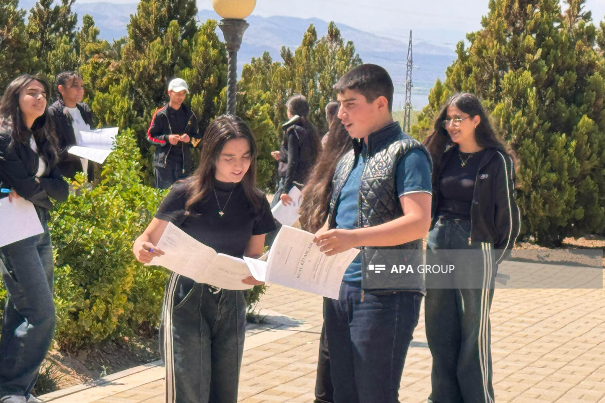 Naxçıvanda IX siniflər üçün növbəti buraxılış qiymətləndirmə monitorinqi keçirilib - FOTOLENT 