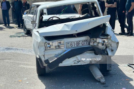 Ucarda zəncirvari qəza olub, xəsarət alanlar var - FOTOLENT 