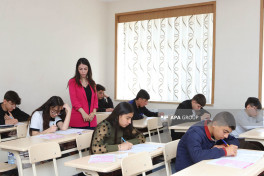 Naxçıvanda IX siniflər üçün növbəti buraxılış qiymətləndirmə monitorinqi keçirilib - FOTOLENT 