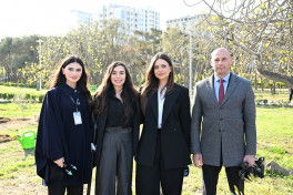 Leyla Əliyevanın təşəbbüsü ilə şəhər yaşıllıqlarının inventarlaşdırılması üzrə layihənin növbəti mərhələsinə start verilib - FOTOLENT 