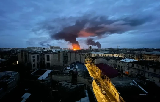 Rusiya "Şahed" dronları ilə Odessa şəhərinə kütləvi hücumlar təşkil edib