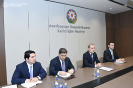 Ceyhun Bayramov BMT Baş katibinin köməkçisi ilə görüşüb