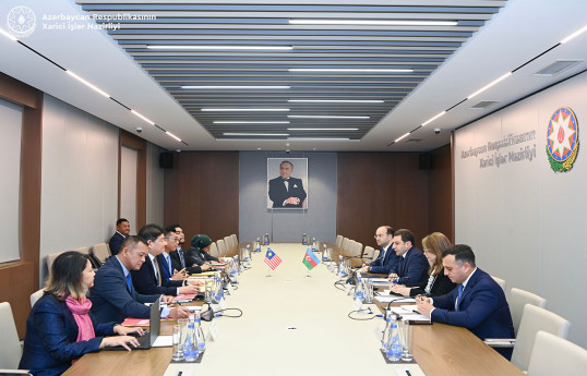 Azərbaycan və Malayziya arasında siyasi məsləhətləşmələr aparılıb - FOTO 