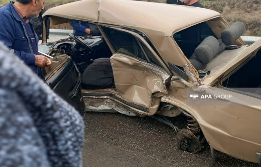 Ucarda yol-nəqliyyat hadisəsi baş verib, xəsarət alanlar var - FOTO 