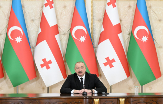 Prezident: Azərbaycanla Gürcüstan arasında yüksəksəviyyəli təmaslar müntəzəm xarakter daşıyır, siyasi dialoq fəaldır