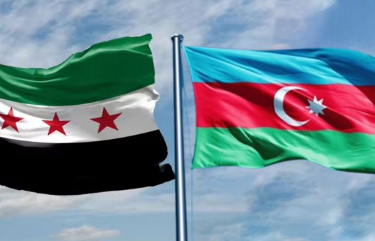 Azərbaycan XİN Suriyanı Milli Günü münasibətilə təbrik edib