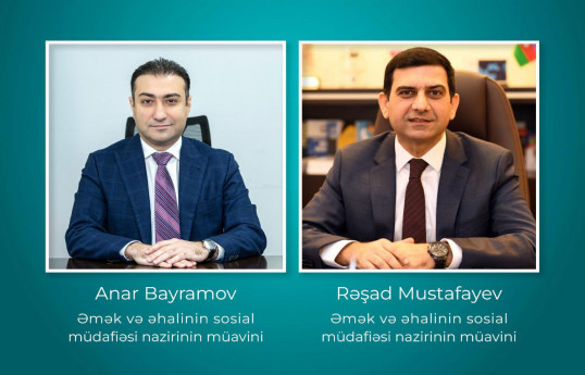 Əmək və əhalinin sosial müdafiəsi nazirinə iki yeni müavin təyin olunub  - SƏRƏNCAM 