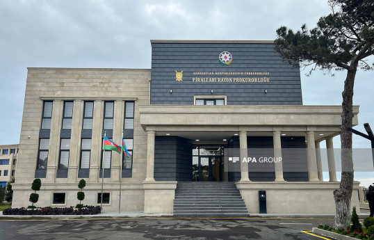 Pirallahı rayon prokurorluğunun yeni binasının açılışı olub - FOTO 
