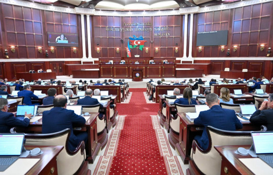 Milli Məclis Hesablama Palatasının hesabatını qəbul edib