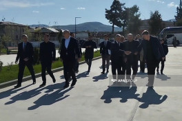 Diplomatik korpus nümayəndələrinin Qarabağa səfəri başlayıb - VİDEO  - YENİLƏNİB 