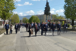 Diplomatik korpus nümayəndələri Xankəndi şəhəri ilə tanış olub - FOTO  - VİDEO 