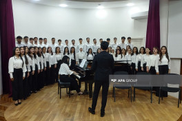Diplomatik korpus nümayəndələri Qarabağ Universitetinin İncəsənət fakültəsində olublar - FOTO 