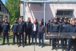 Birinci Qarabağ müharibəsində itkin düşən şəhid Münasib Mehdiyevin qalıqları Samuxda dəfn olunub - FOTO 