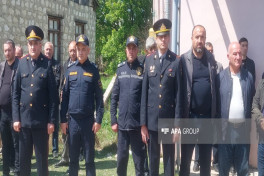 Birinci Qarabağ müharibəsində itkin düşən şəhid Münasib Mehdiyevin qalıqları Samuxda dəfn olunub - FOTO 