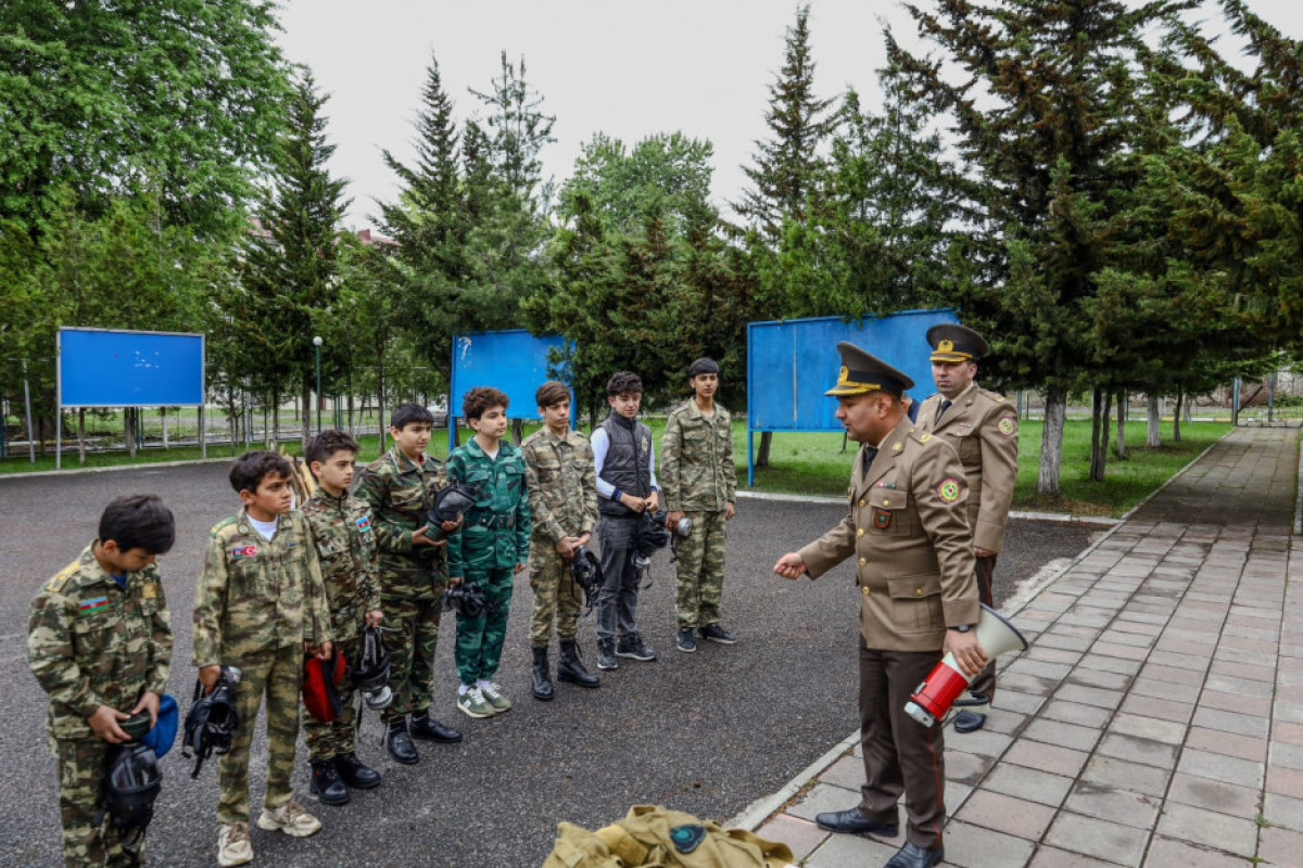 FHN-in Şimal-qərb Regional Mərkəzi mülki müdafiə məşqləri keçirib