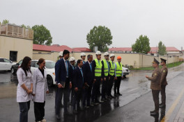 FHN-in Şimal-qərb Regional Mərkəzi mülki müdafiə məşqləri keçirib