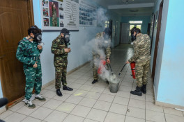 FHN-in Şimal-qərb Regional Mərkəzi mülki müdafiə məşqləri keçirib