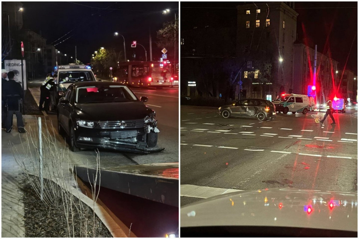 Litvada Azərbaycan səfirliyinin avtomobili qəzaya düşüb,  təhqiqat aparılır - FOTO 