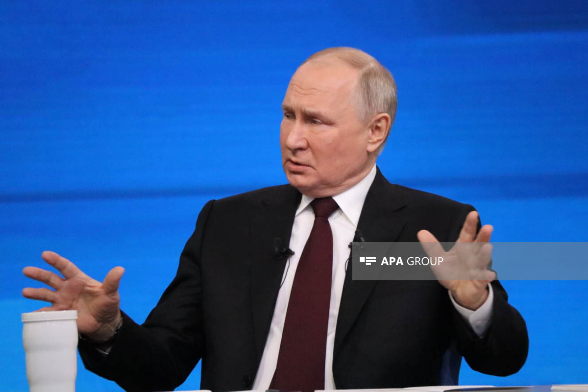 FT: Putin hazırkı cəbhə xəttində Ukrayna münaqişəsini dayandırmağı təklif edib