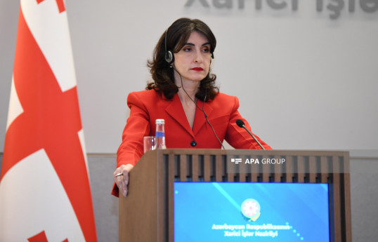 Gürcüstan XİN rəhbəri: Üçtərəfli formatda regionun rifahı naminə əməkdaşlıq edə biləcəyik