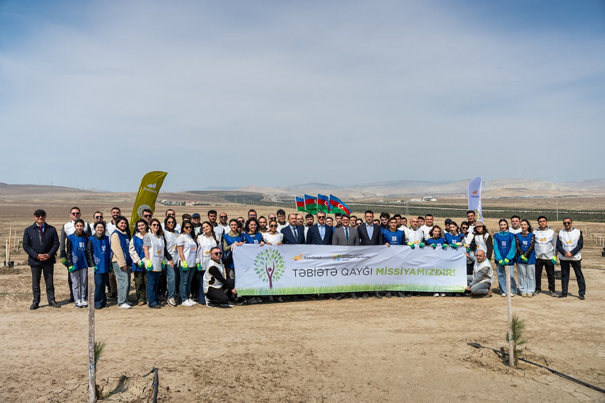 “AzerGold” Beynəlxalq Yer Gününə həsr olunmuş tədbirlər keçirib - FOTO 