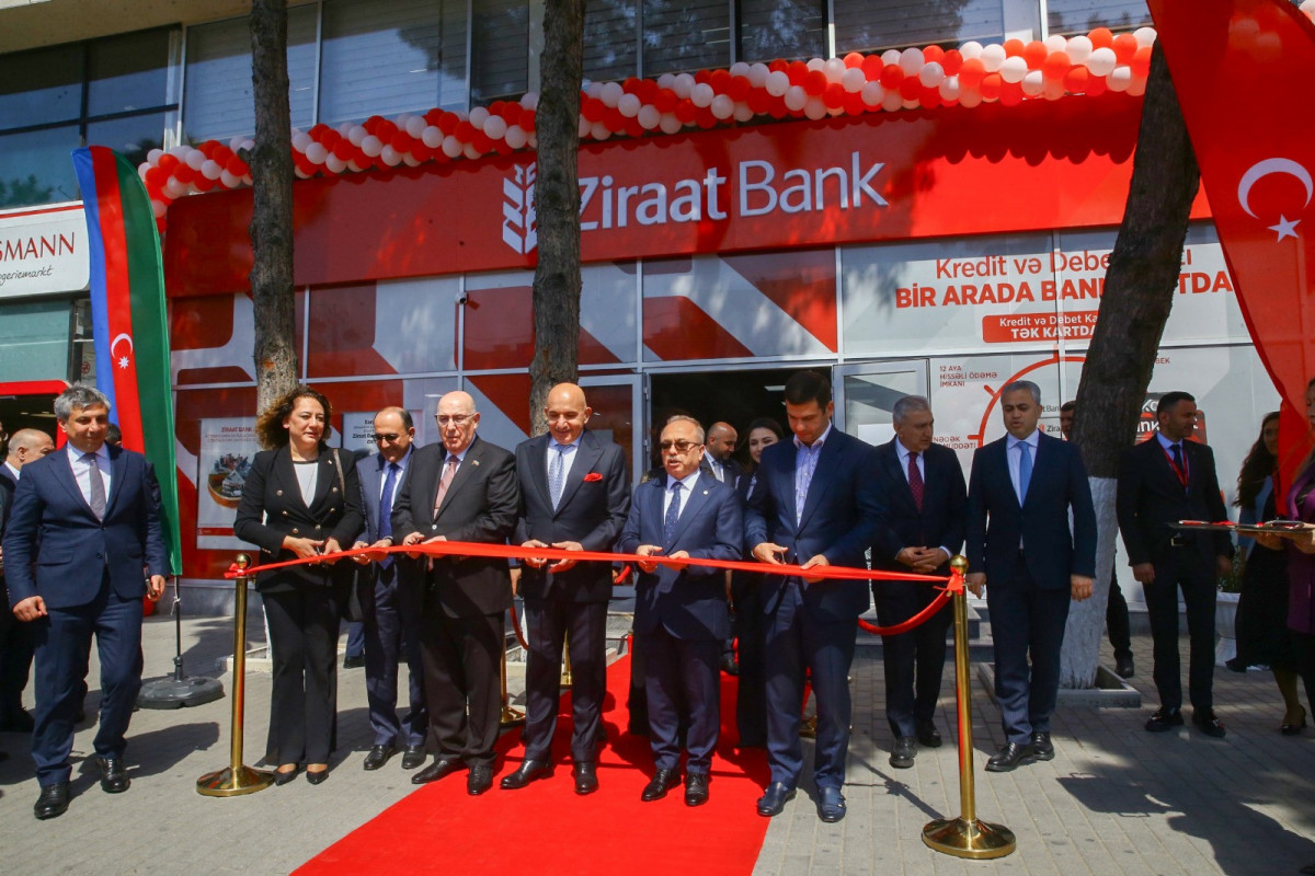 Ziraat Bank Azərbaycan 11-ci filialını açıb - FOTO 