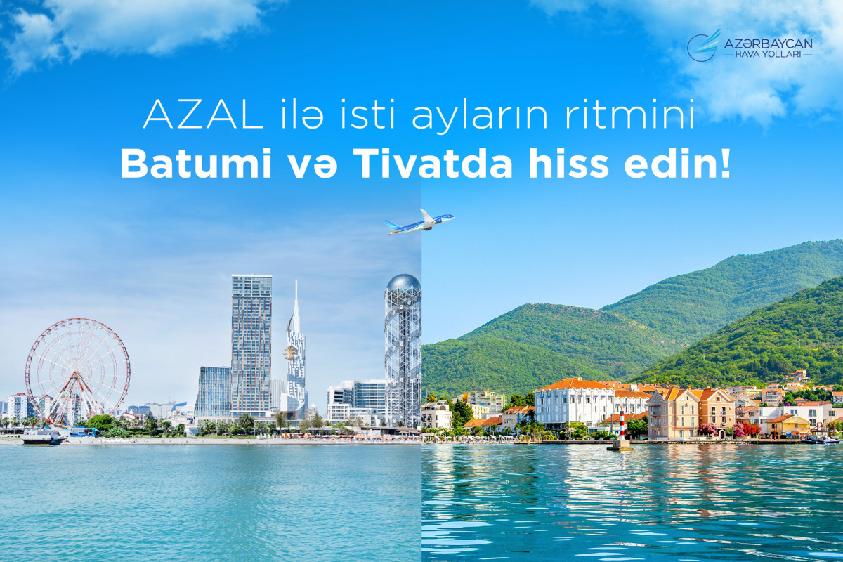 AZAL iki kurort şəhərinə uçuşlara başlayır
