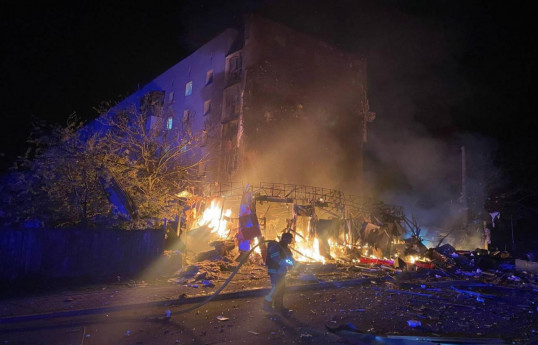 Ukrayna kütləvi raket hücumuna məruz qalıb, 9 ölü, 63 yaralı - YENİLƏNİB 2 
