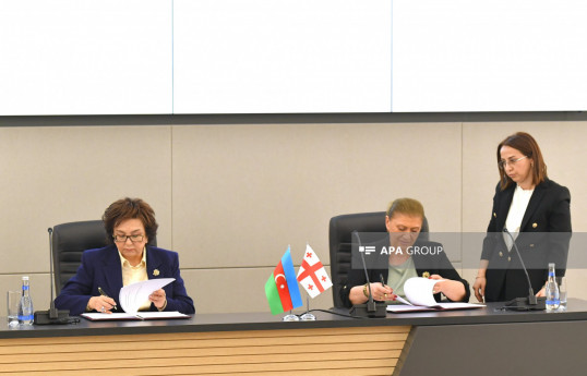 Azərbaycan və Gürcüstan dövlət imtahan mərkəzləri arasında memorandum imzalanıb - FOTO 