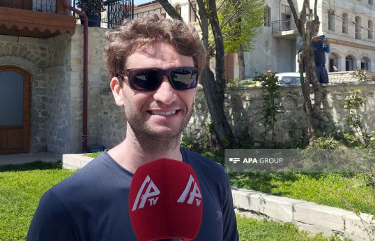İtaliyalı səyyah: Qarabağda olmaq mənim üçün böyük fürsətdir