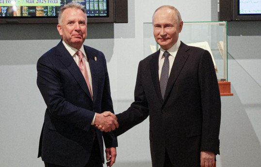 Putin Trampın nümayəndəsi ilə görüşüb - VİDEO  - YENİLƏNİB 