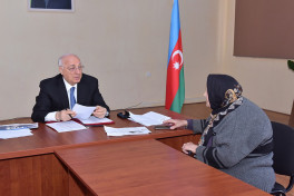 Sumqayıtda vətəndaşların müraciətləri yerində dinlənilib