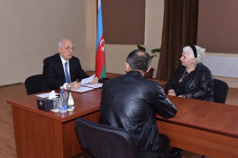 Sumqayıtda vətəndaşların müraciətləri yerində dinlənilib