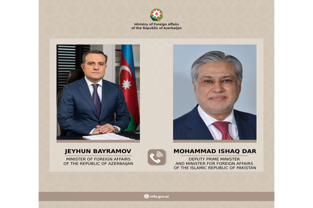 Ceyhun Bayramov Pakistan XİN rəhbəri ilə regional təhlükəsizliyi müzakirə edib