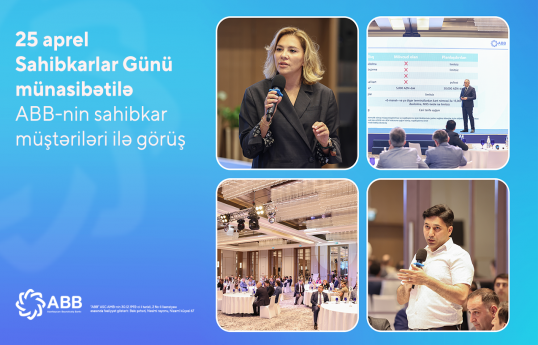 ABB Sahibkarlar Gününü müştəriləri  ilə qeyd edib