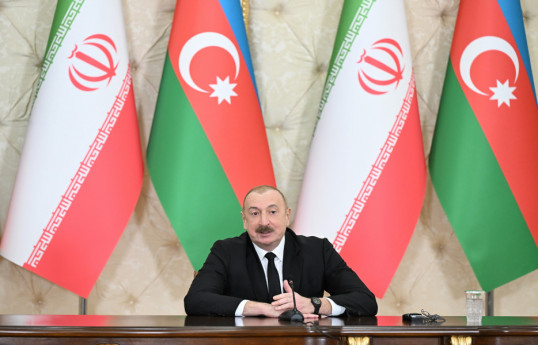 Prezident: Səfər zamanı əldə edilmiş razılaşmalar İran-Azərbaycan dostluğunu bir daha təsdiqləyir