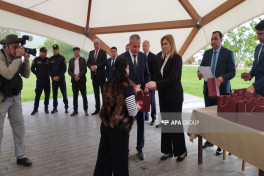 Növbəti köç karvanı Xocalı şəhərinə çatıb, açarlar təqdim edilib- FOTO  - YENİLƏNİB  - VİDEO 